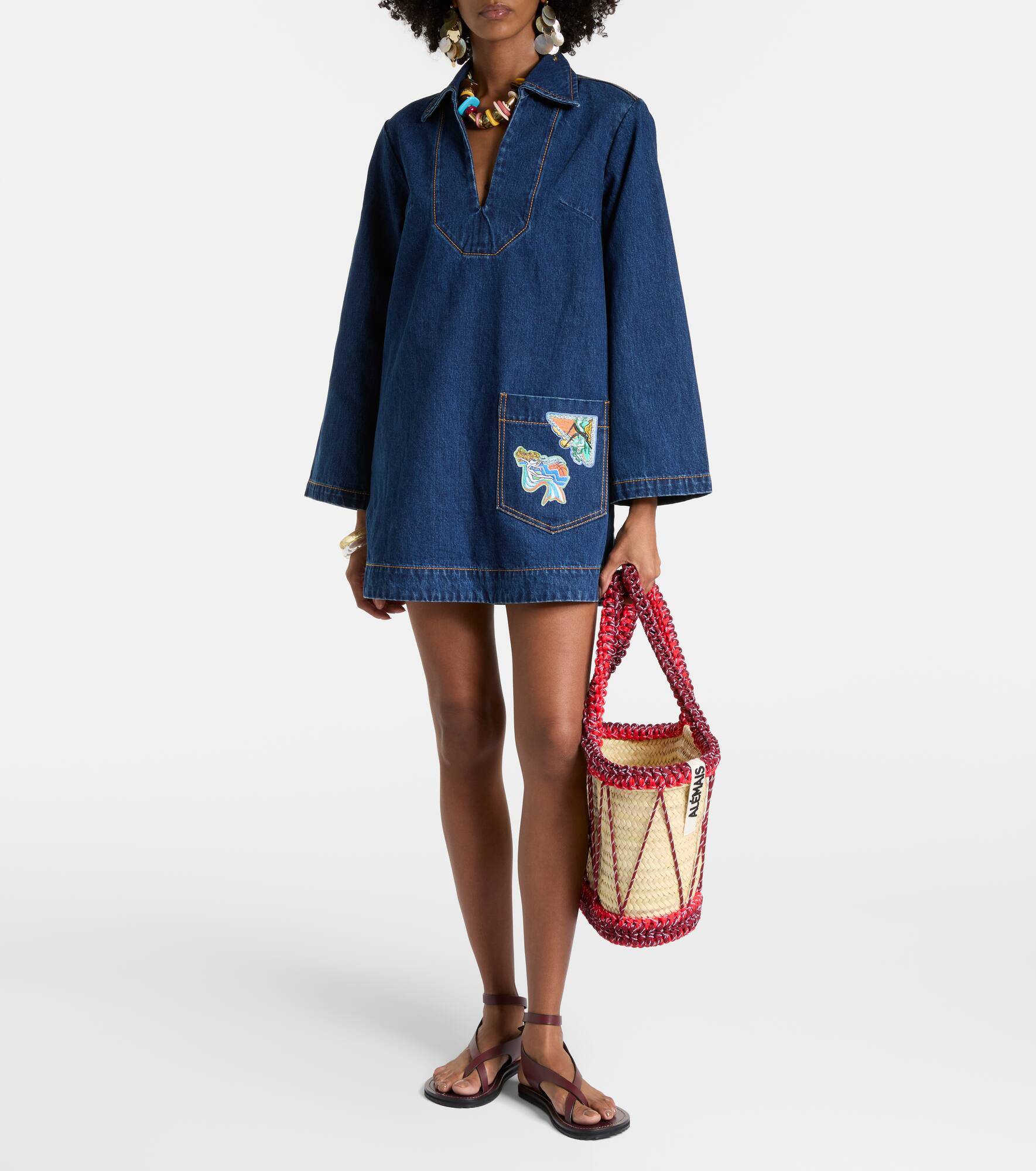 Speedy denim minidress - 2