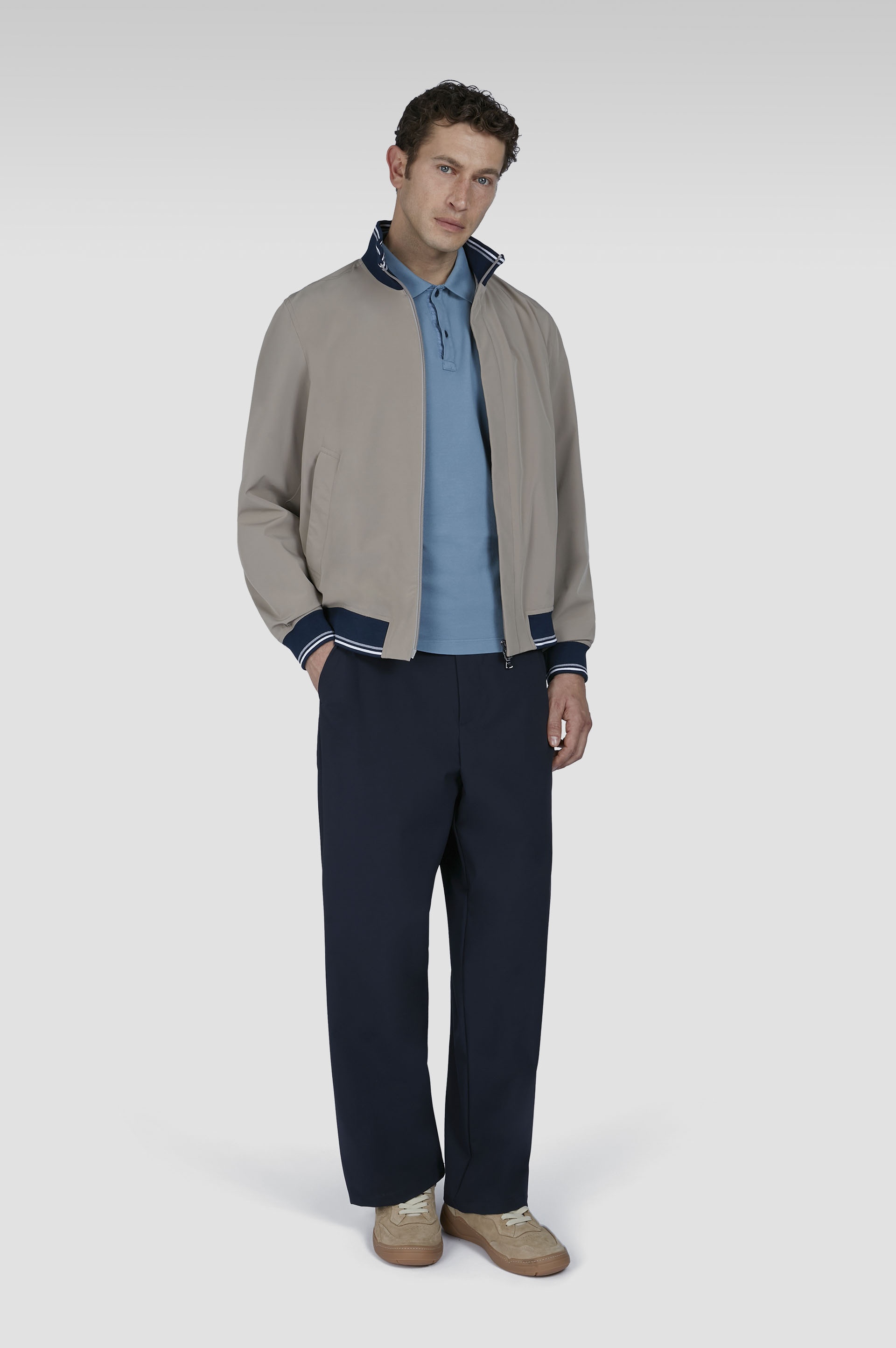 TYPHOON® RE-4X4 STRETCH BOMBER WITH STRIPED TRIMS - 2