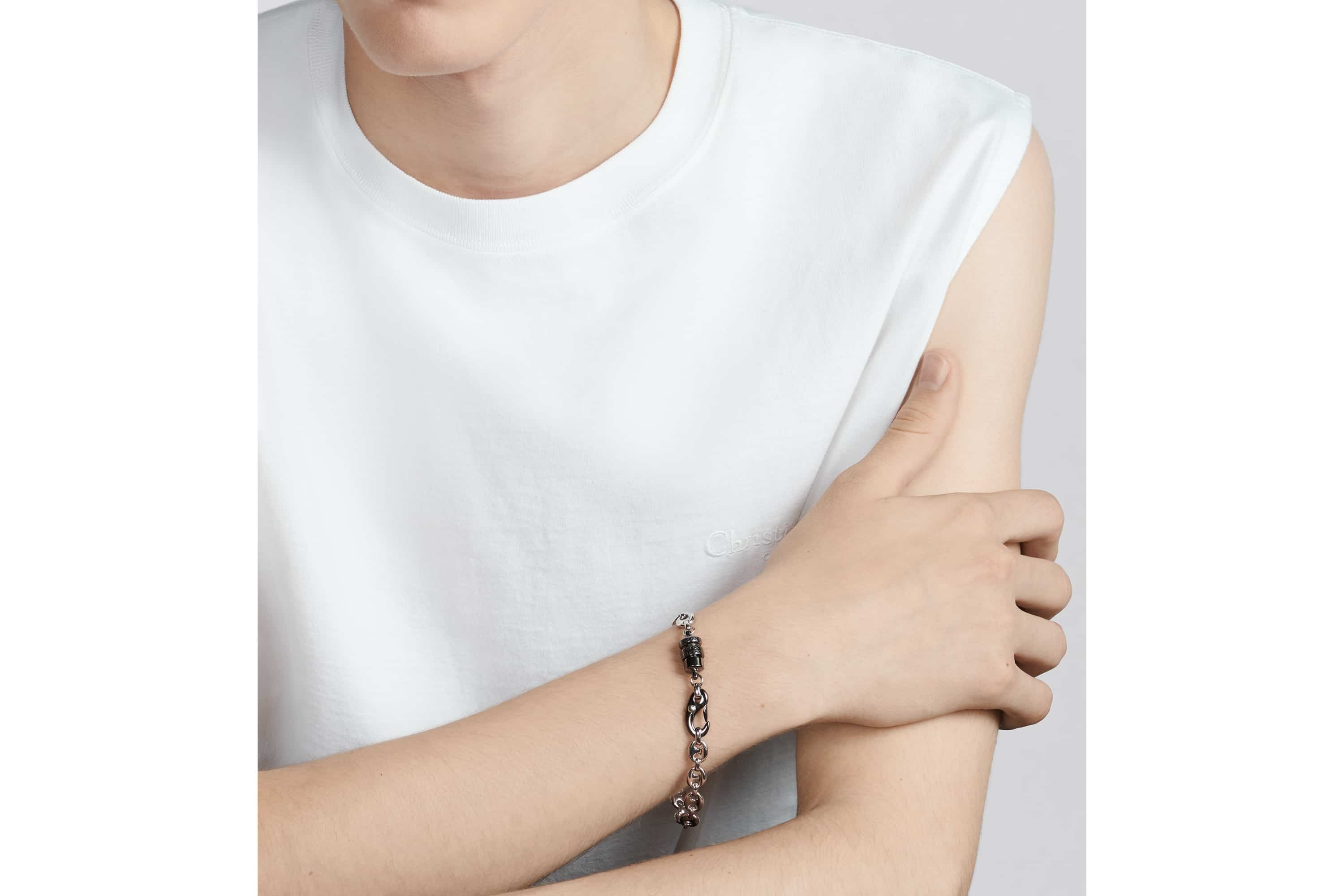 【DIOR直営】セール！CYLINDER CANNAGE ブレスレット Dior Cylinder Cannage Bracelet | dior | REVERSIBLE