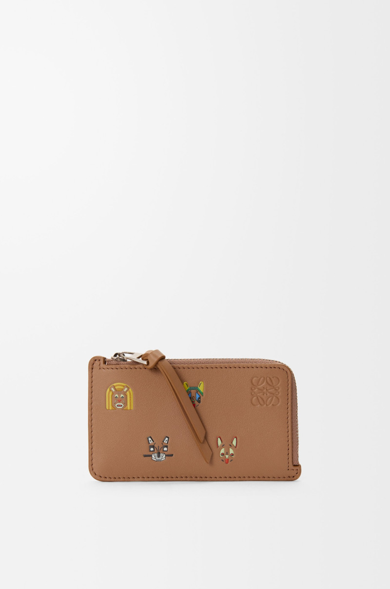 Cats coin cardholder in classic calfskin 1