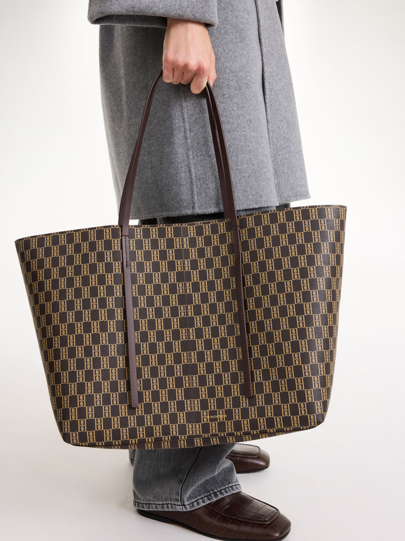 BY MALENE BIRGER Abi monogram tote bag outlook