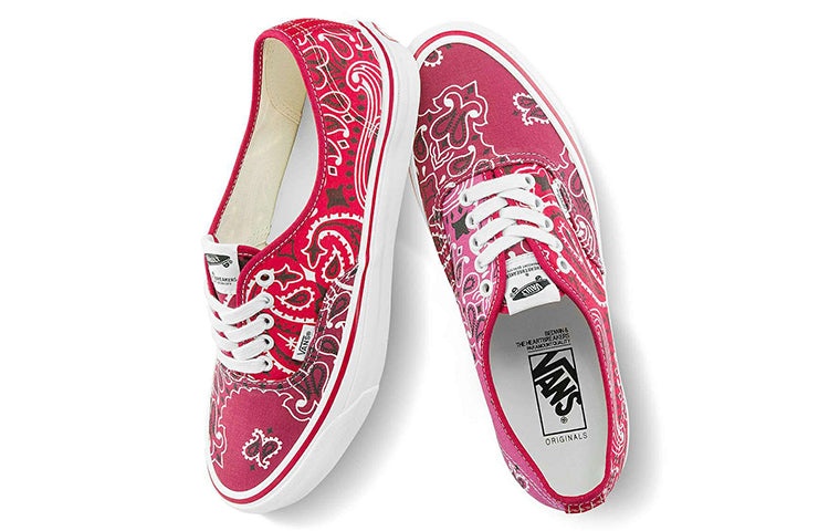 Vans Bedwin & The Heartbreakers x Authentic 'Bandana Pack - Multi C' VN0A4BV99RA - 4