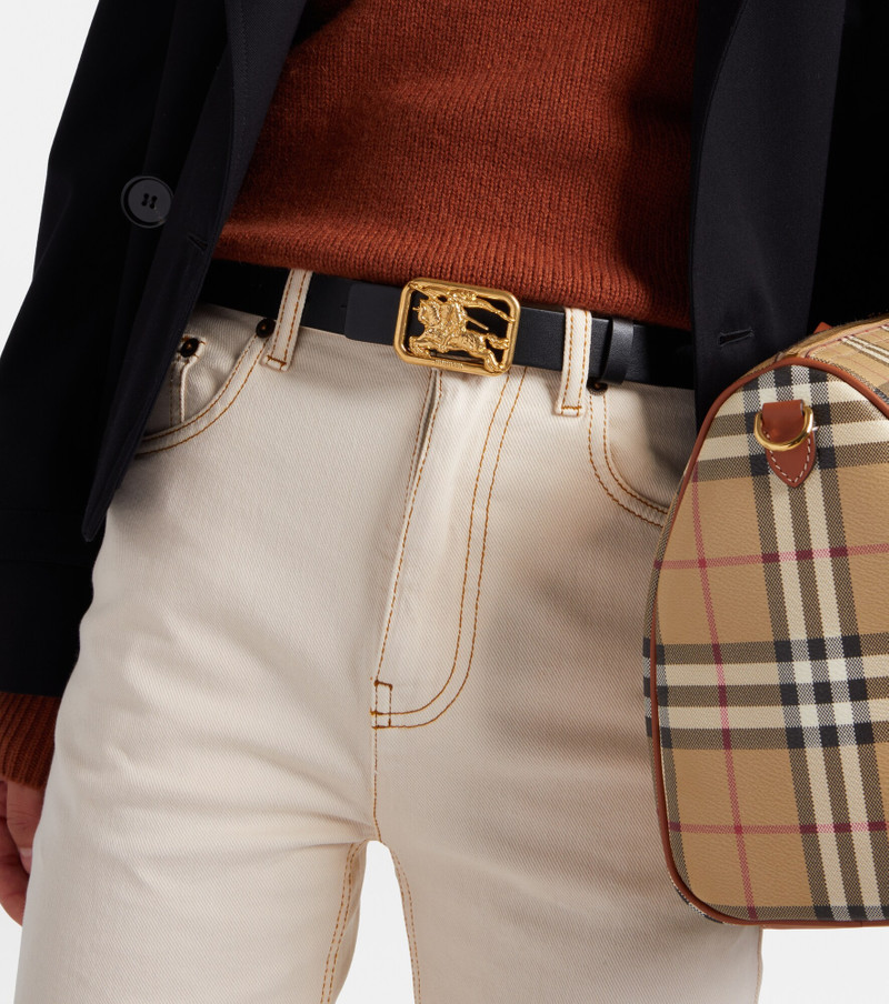 Burberry EKD leather belt outlook
