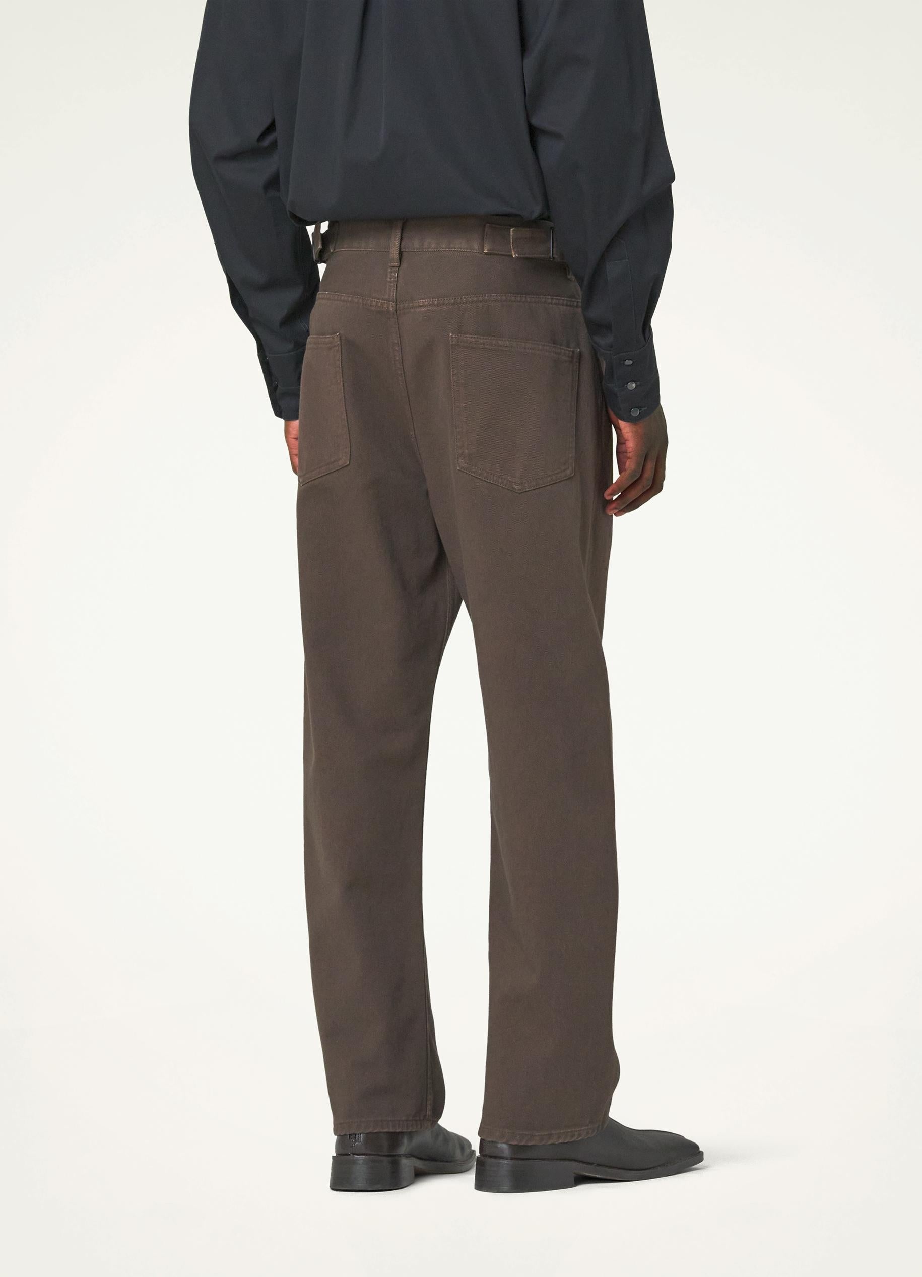 CURVED 5 POCKET PANTS - 2