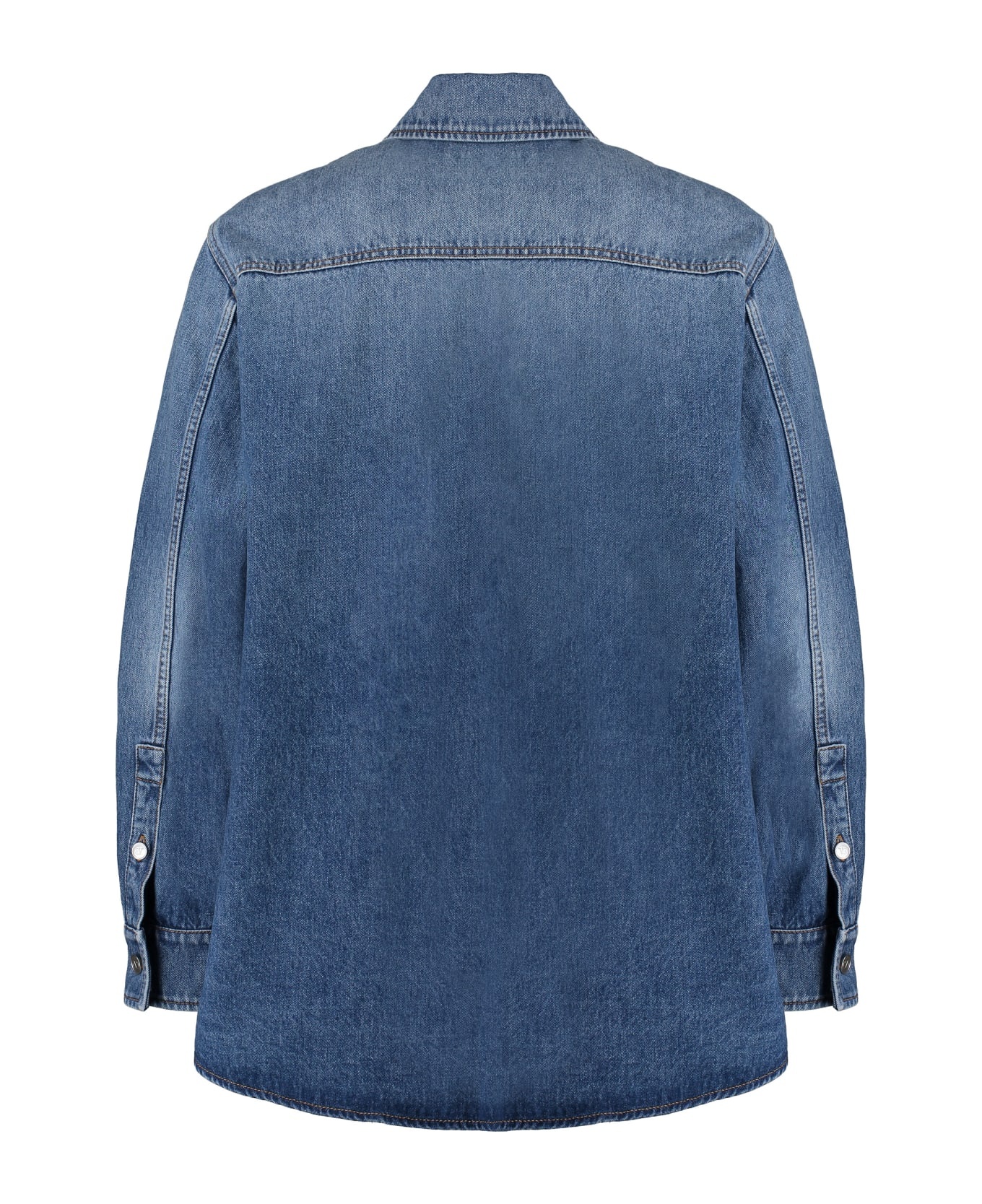 Overshirt In Denim - 2