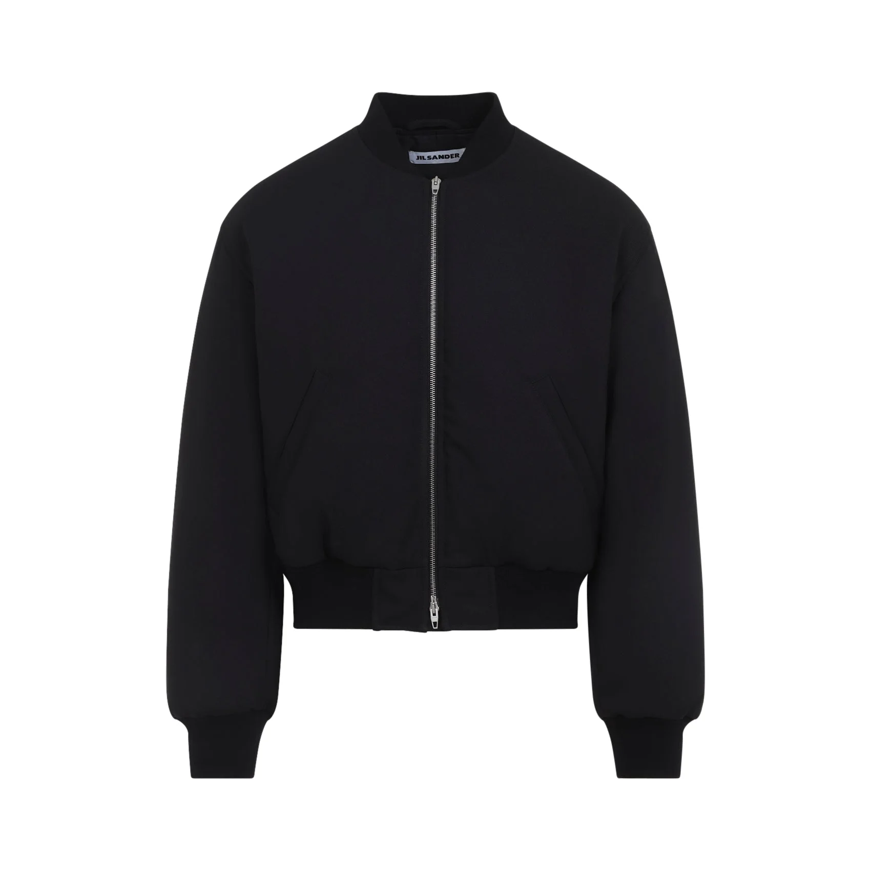 Jil Sander Cropped Bomber Jacket Men - 1