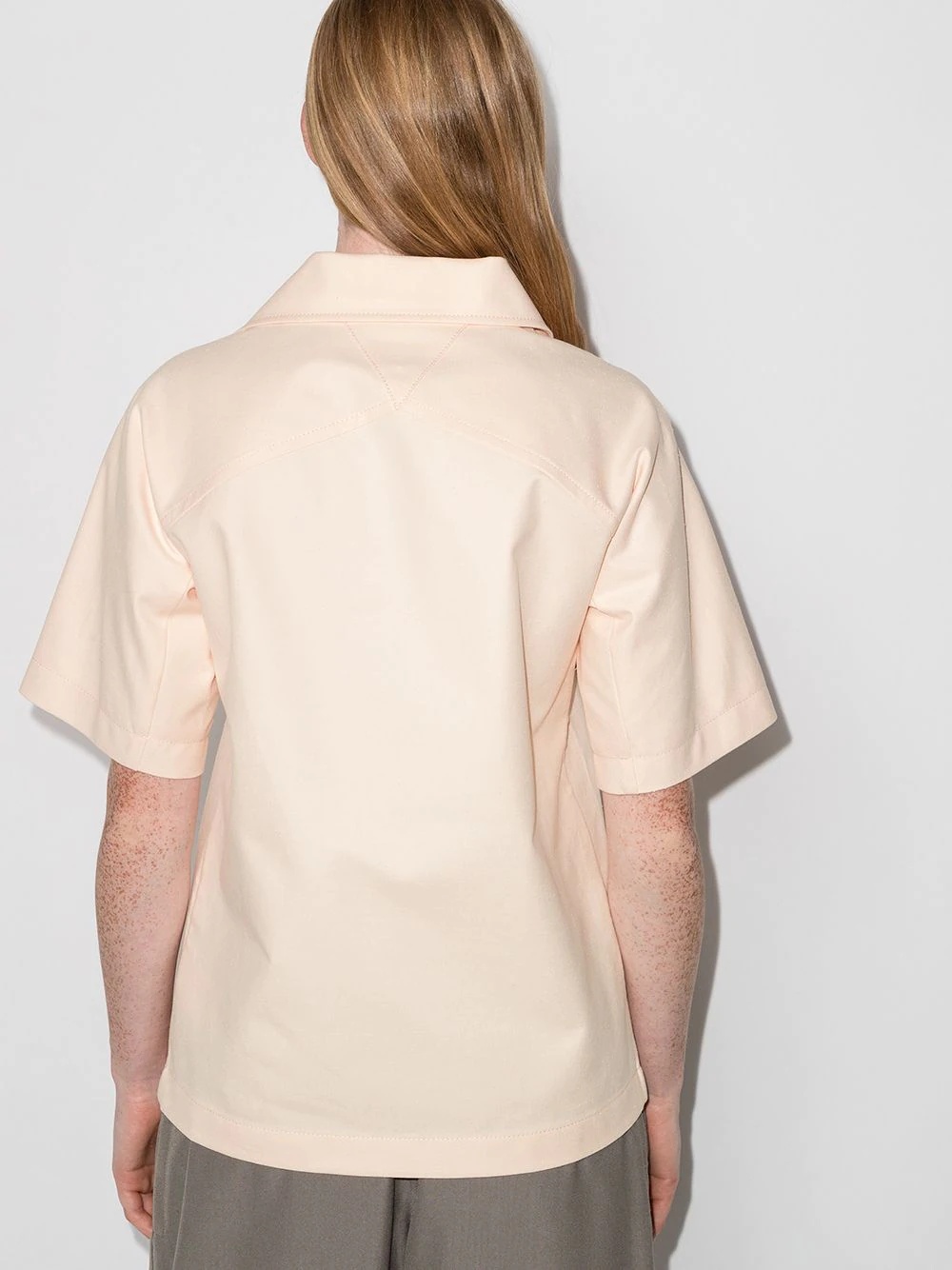 short-sleeve cotton polo shirt - 3