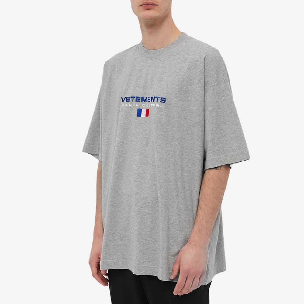 VETEMENTS Haute Couture Logo Tee - 4