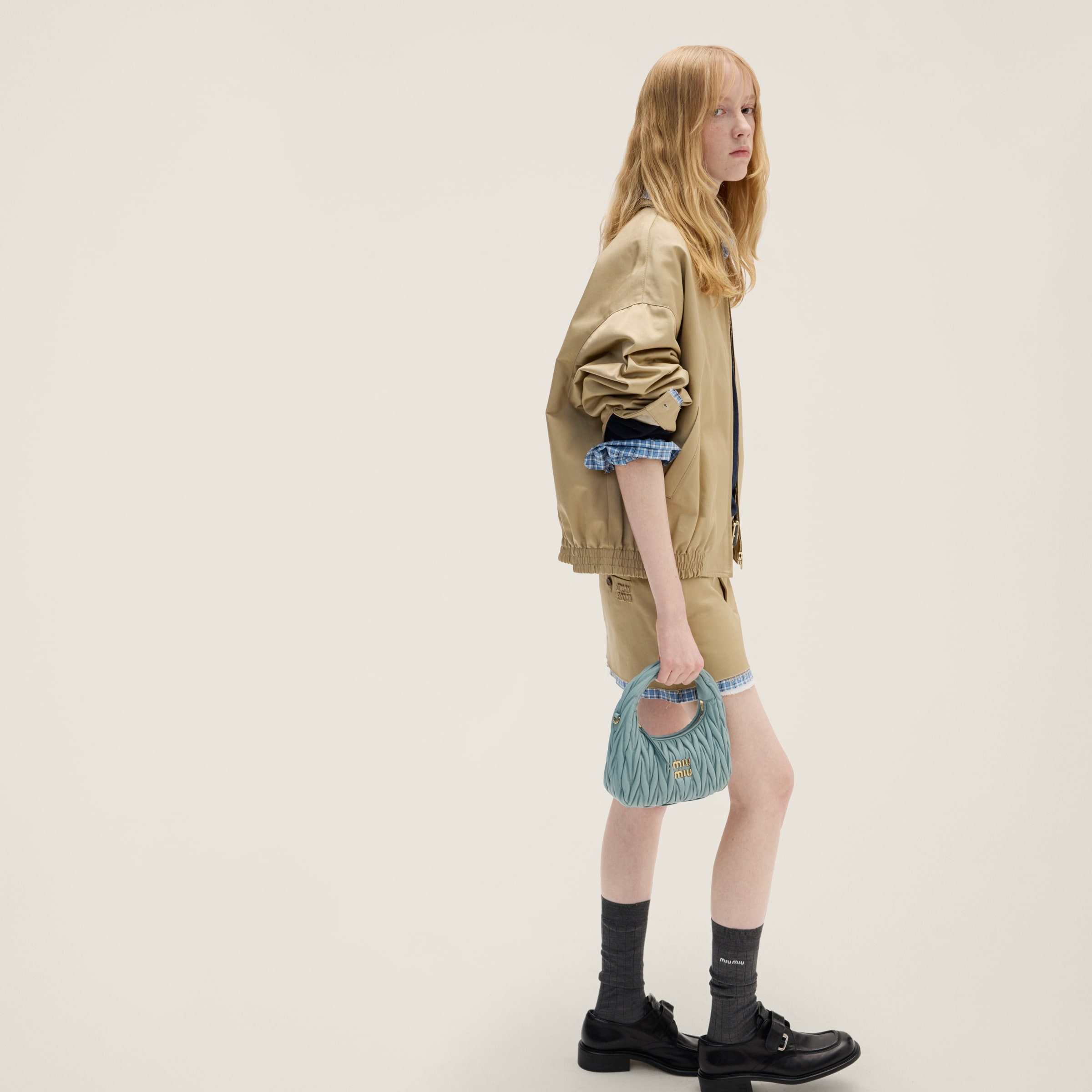 Wander matelassé nappa leather hobo bag - 2