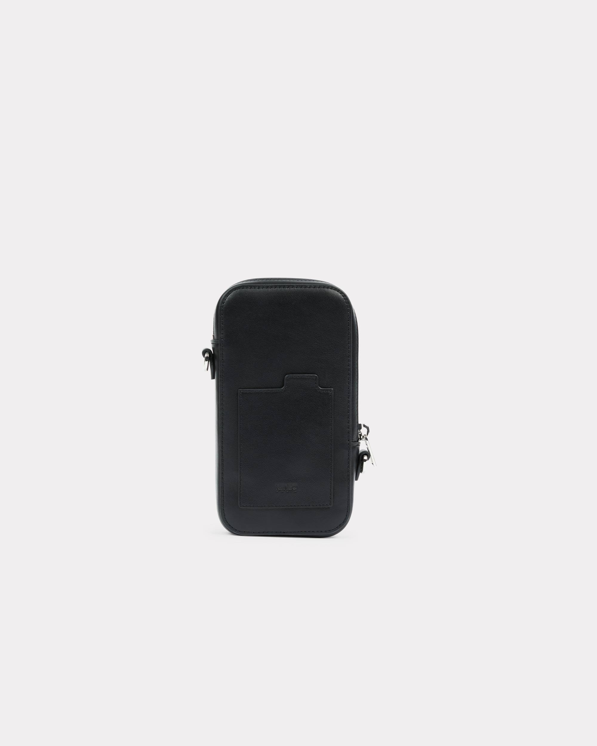 'KENZO Tab' phone holder in leather - 2