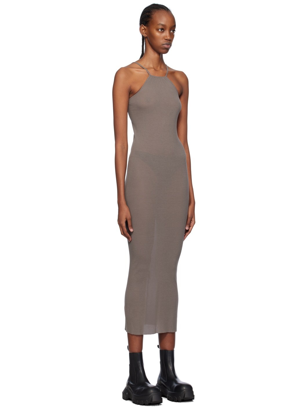 Gray Skorpio Midi Dress - 2