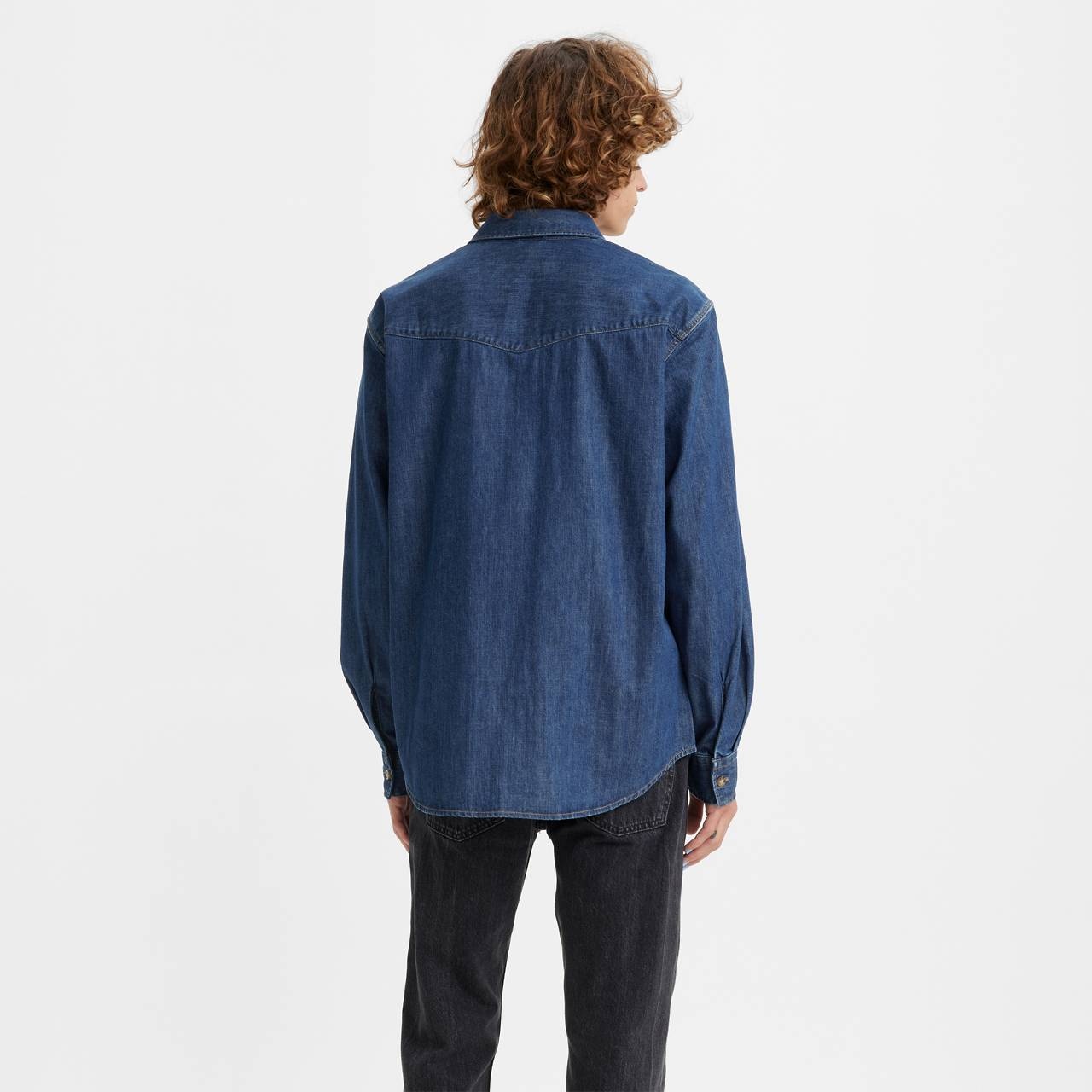 RELAXED FIT WESTERN SHIRT - 4
