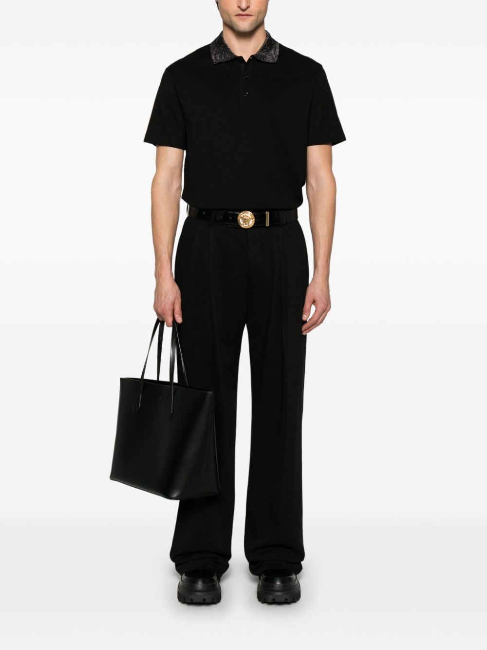 cotton polo shirt - 2