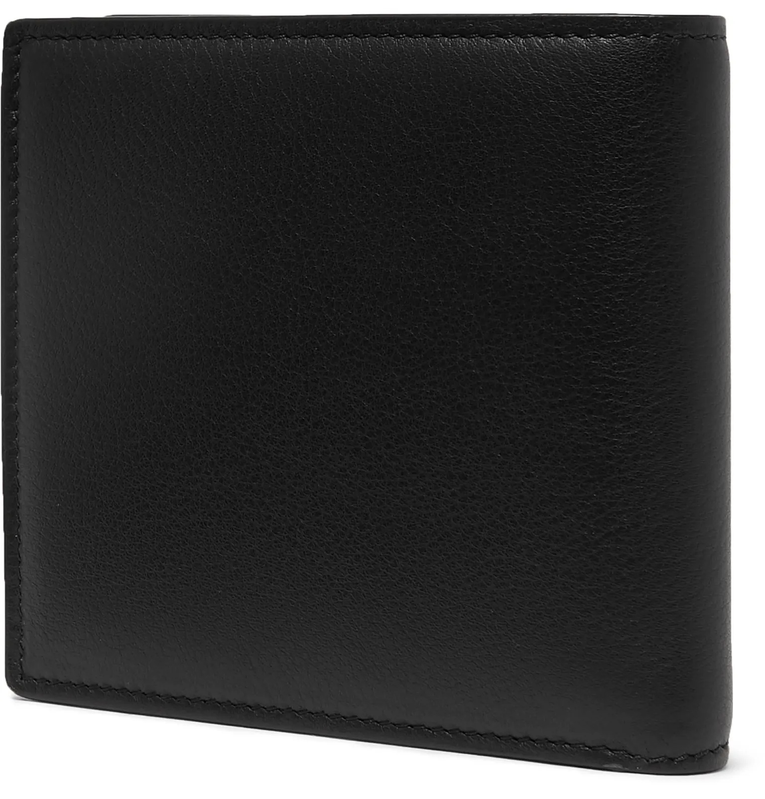 Valentino Garavani Logo-Appliquéd Leather Billfold Wallet - 3