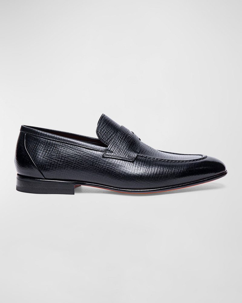 Men's Gannon Leather Penny Loafers 1