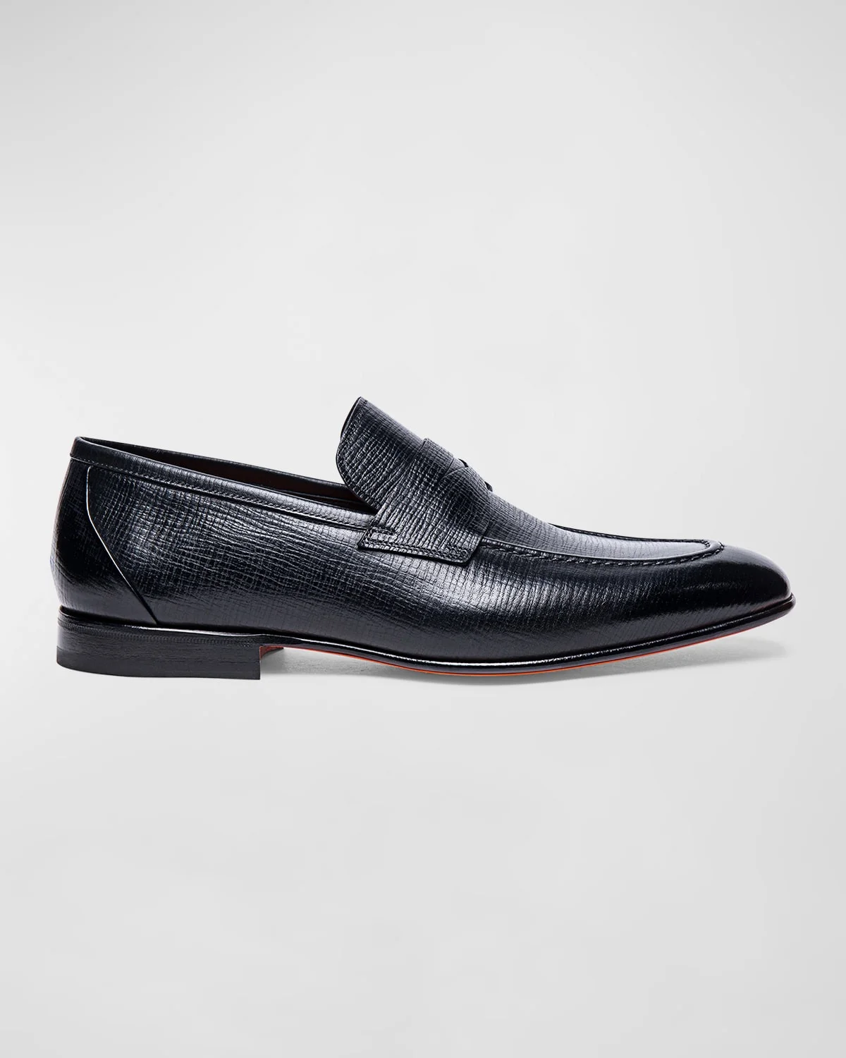 남자 Gannon 가죽 페니 Loafers - 1