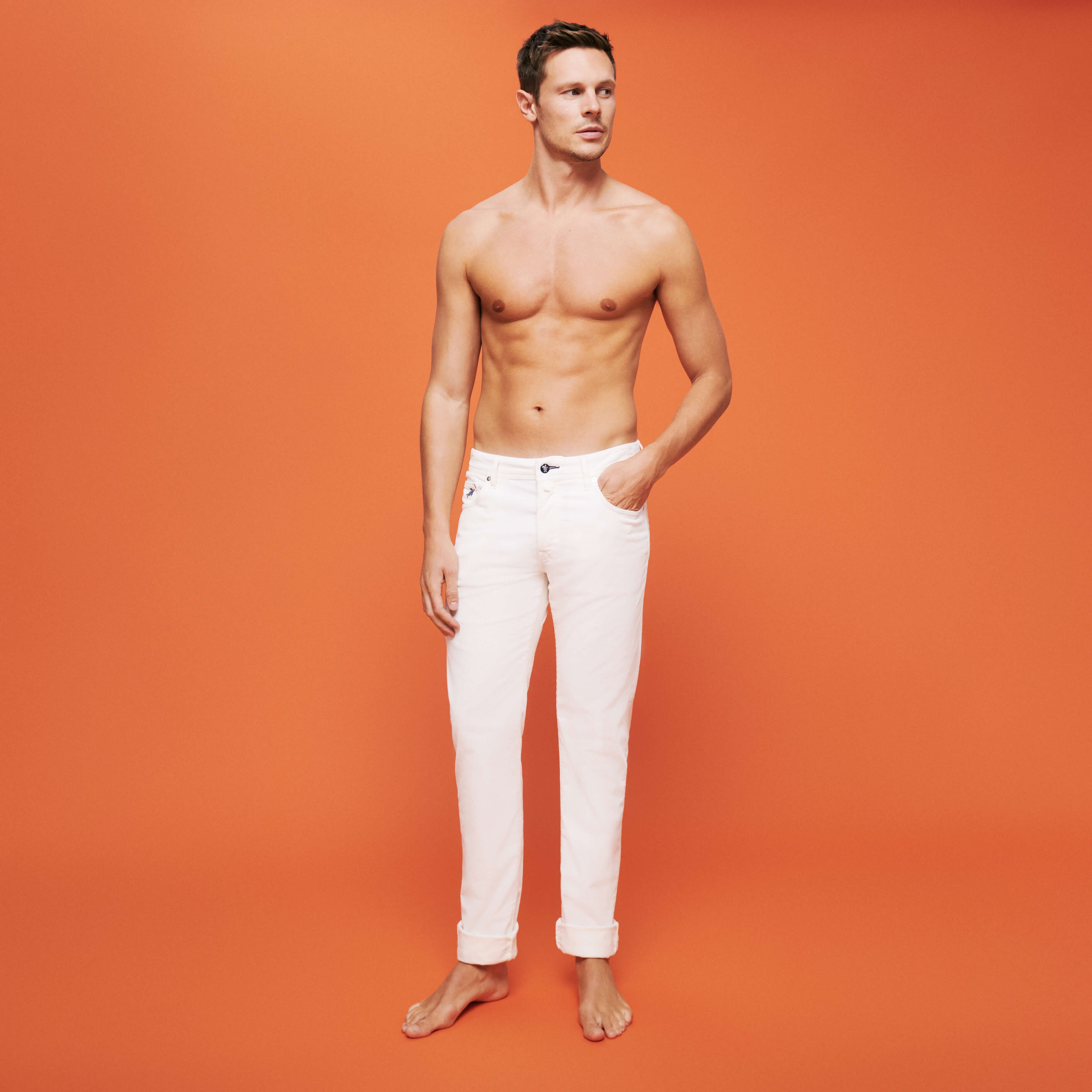 Men 5-pocket Velvet Pants Regular fit - 3