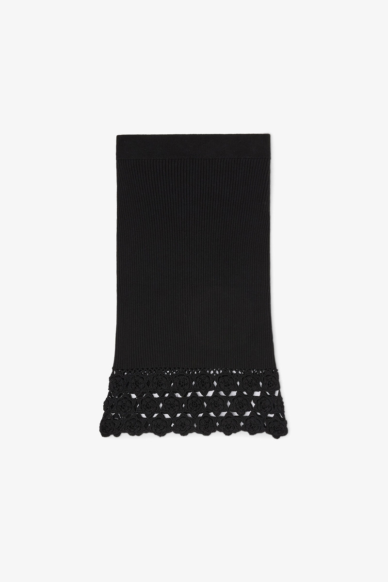 SKIRT IN COTTON CROCHET 1