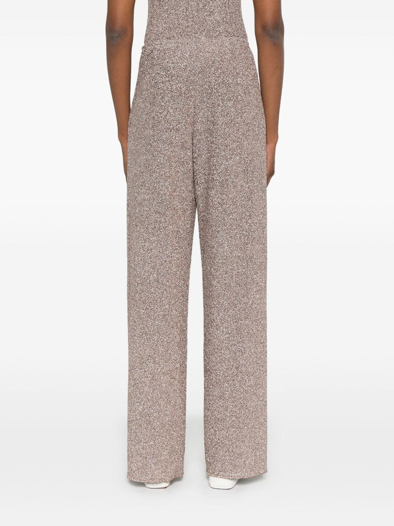metallic-treading trousers 4