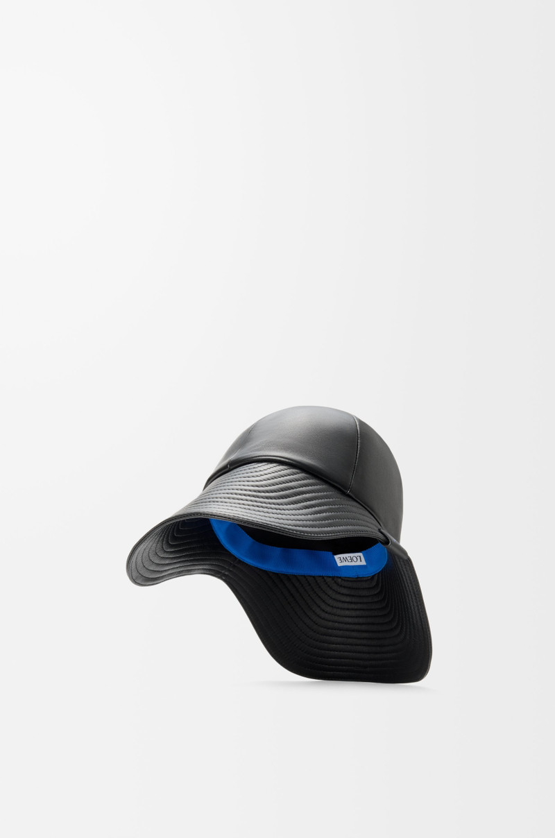 Loewe Hiker hat in leather outlook
