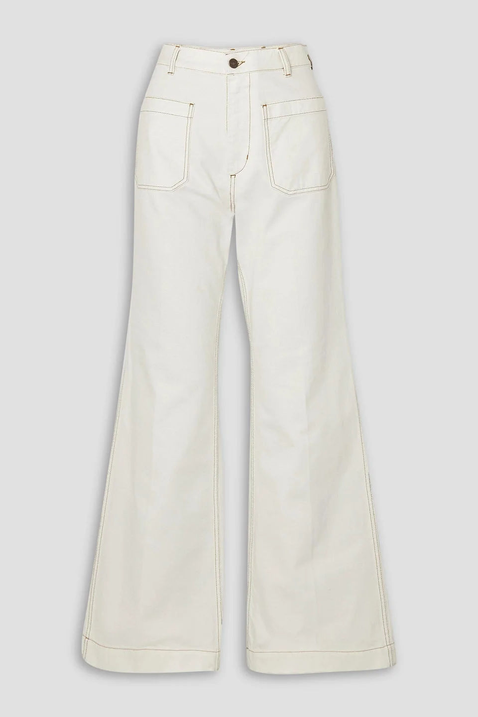 Joelle high-rise straight-leg jeans - 1