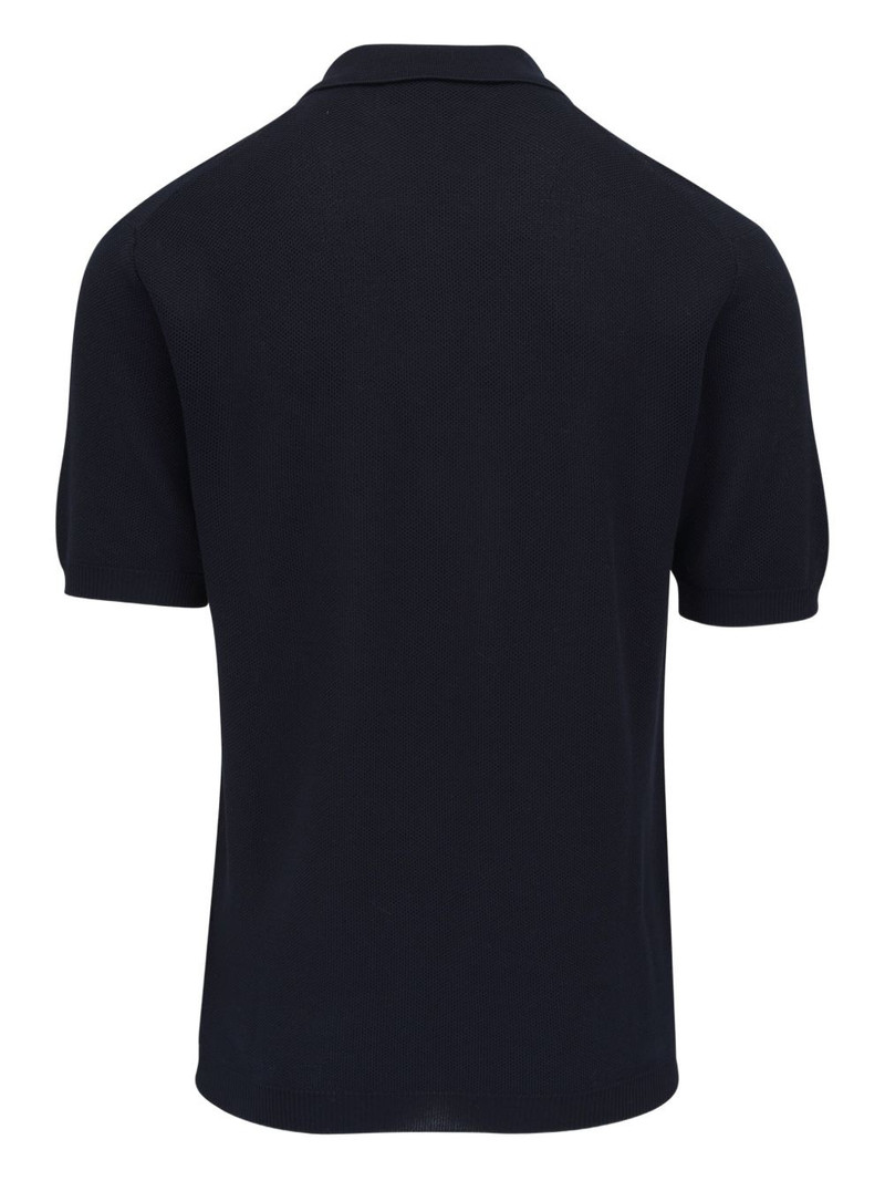 ORLEBAR BROWN button-placket detail polo shirt outlook