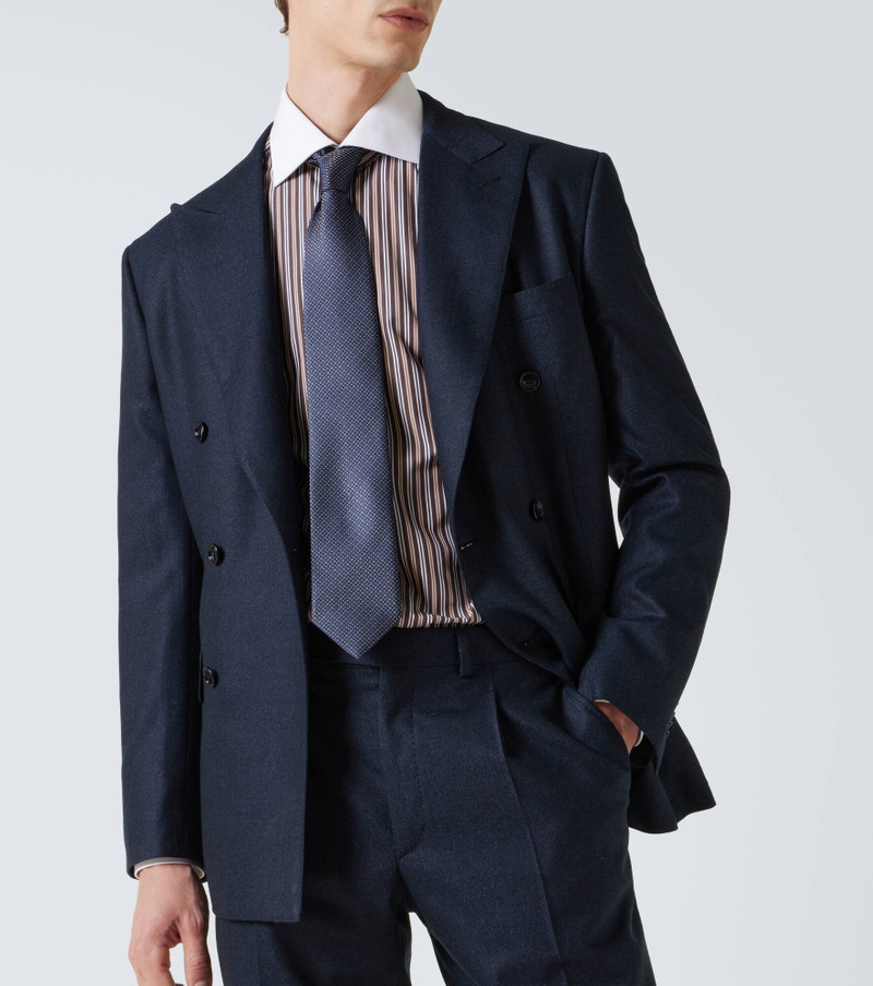 Brioni Printed silk tie outlook