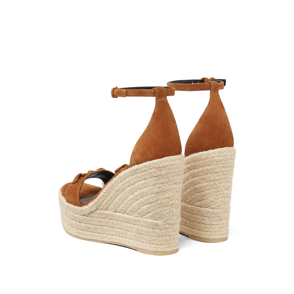 Versace Brown Espadrilles Women - 2