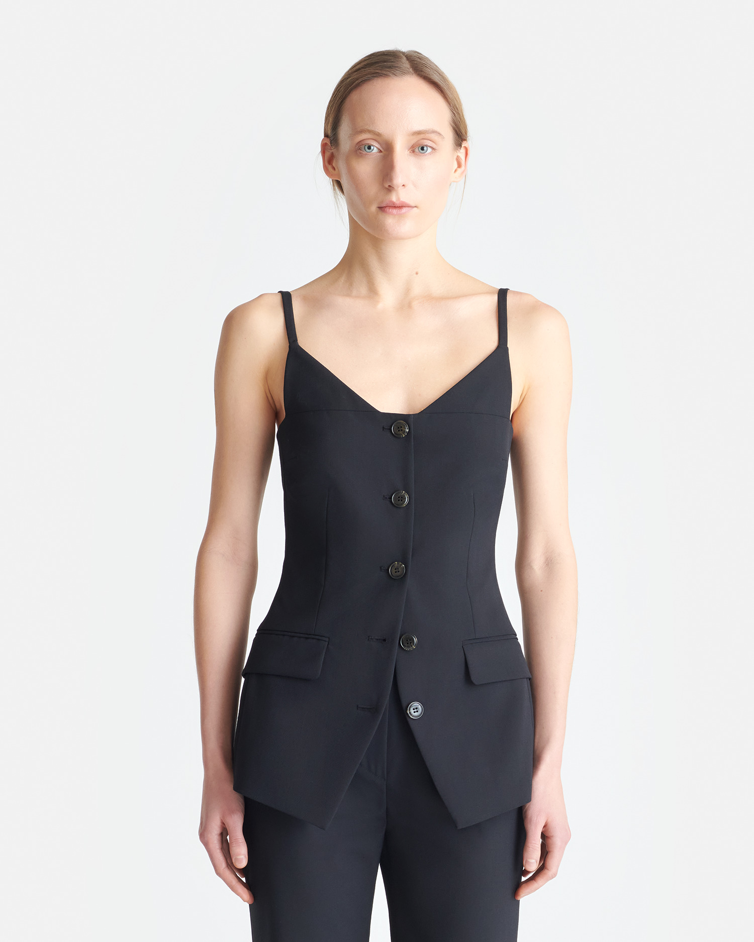 Open-Back Tailored Top - 4