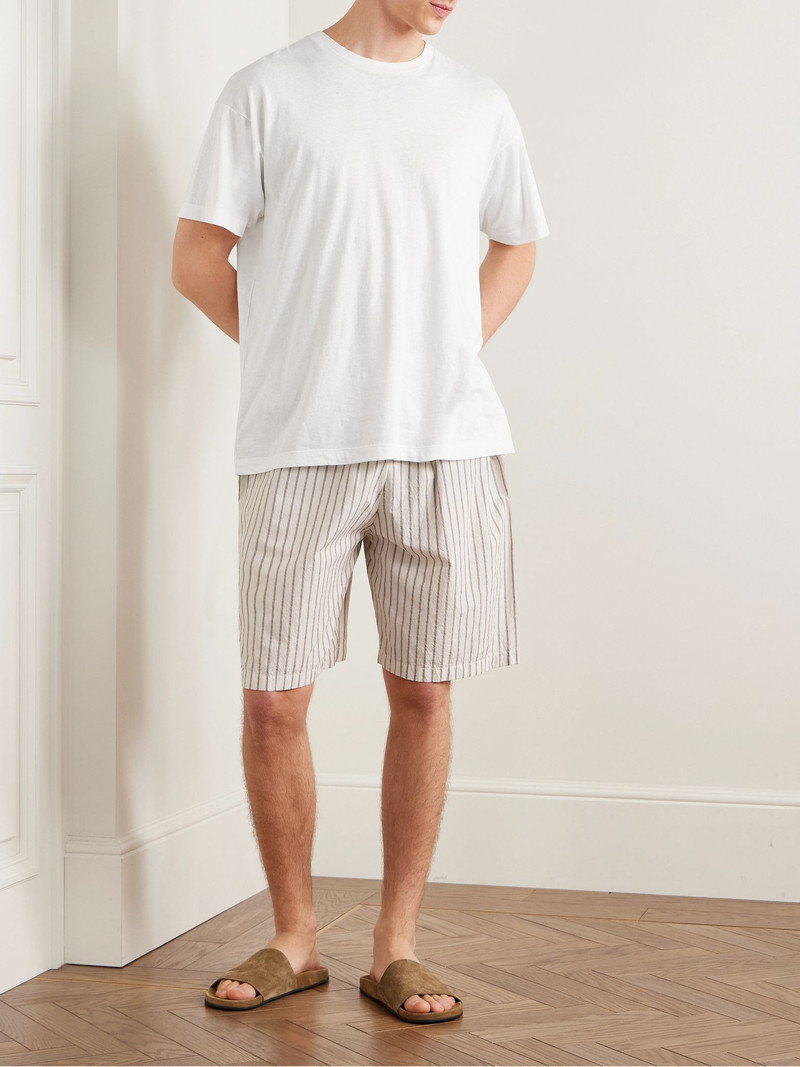 The Row Lawson Organic Cotton-Jersey T-Shirt White outlook