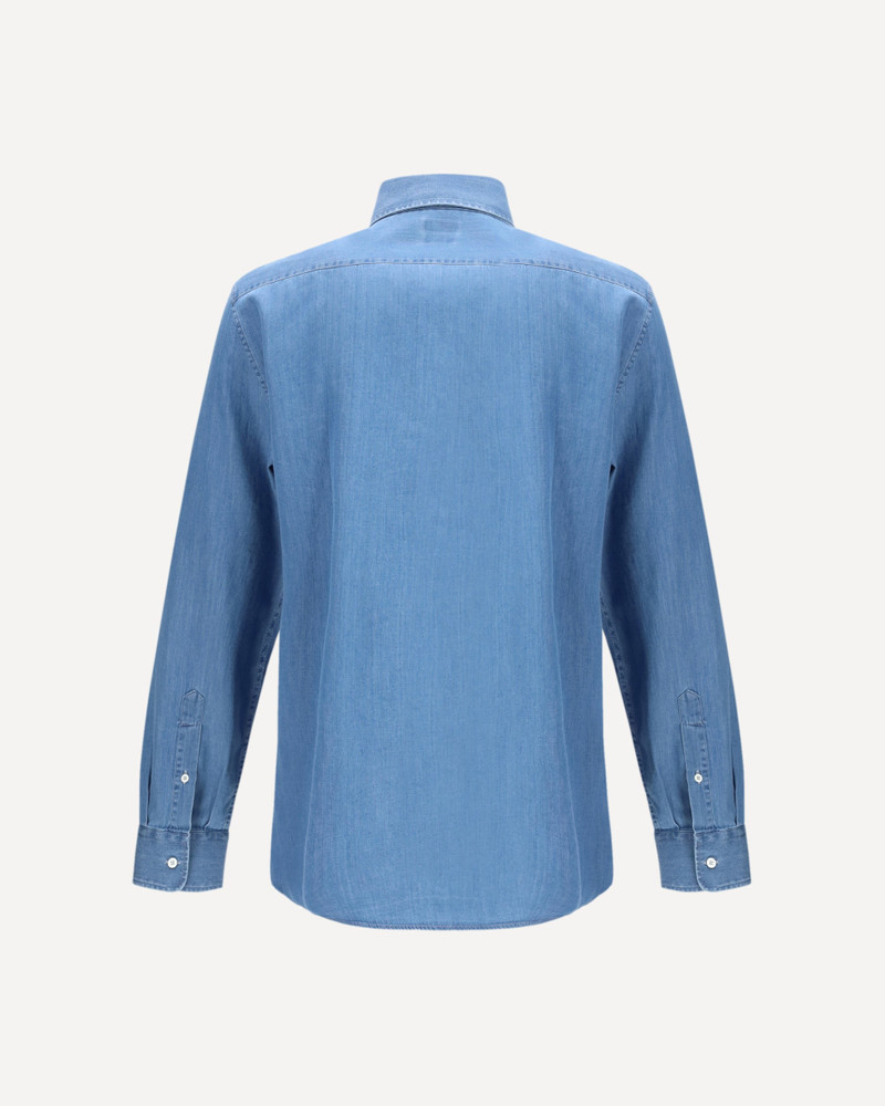 Brunello Cucinelli Cotton denim Shirt outlook