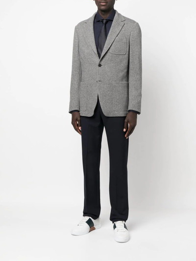 Canali single-breasted tailored blazer outlook