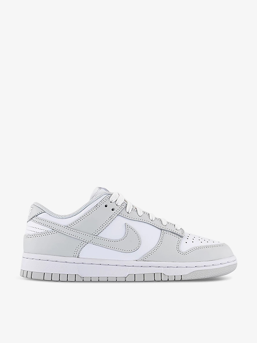 Dunk Low leather low-top trainers - 1