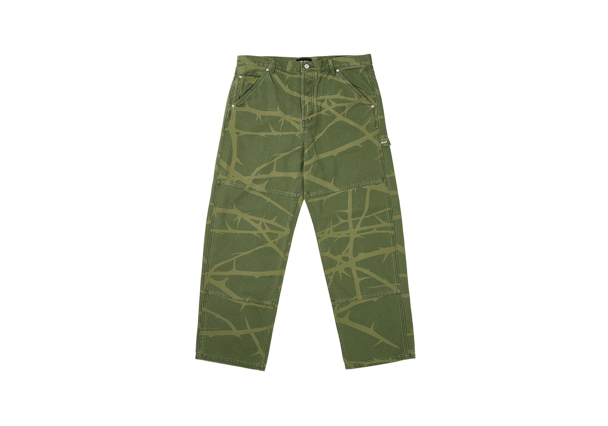 HEAVY CANVAS WORK PANT THE DEEP GREEN - 1