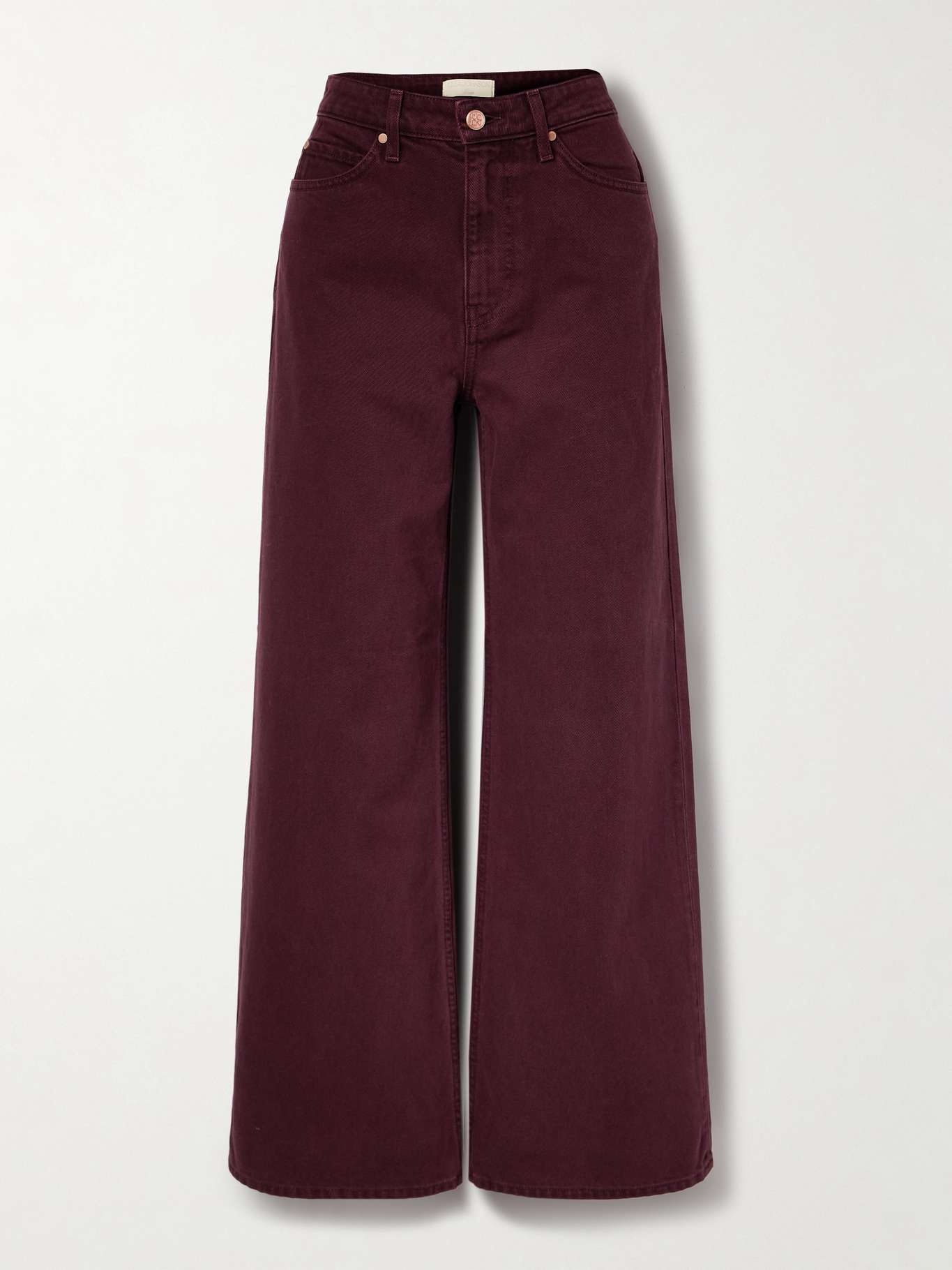 The Willow high-rise wide-leg jeans - 1