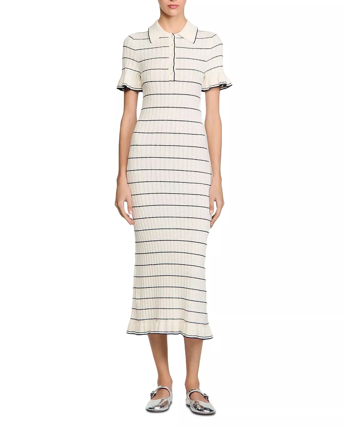 Knitted Maxi Dress - 5