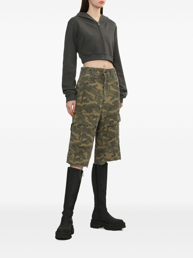 We11done camouflage-print cargo shorts outlook
