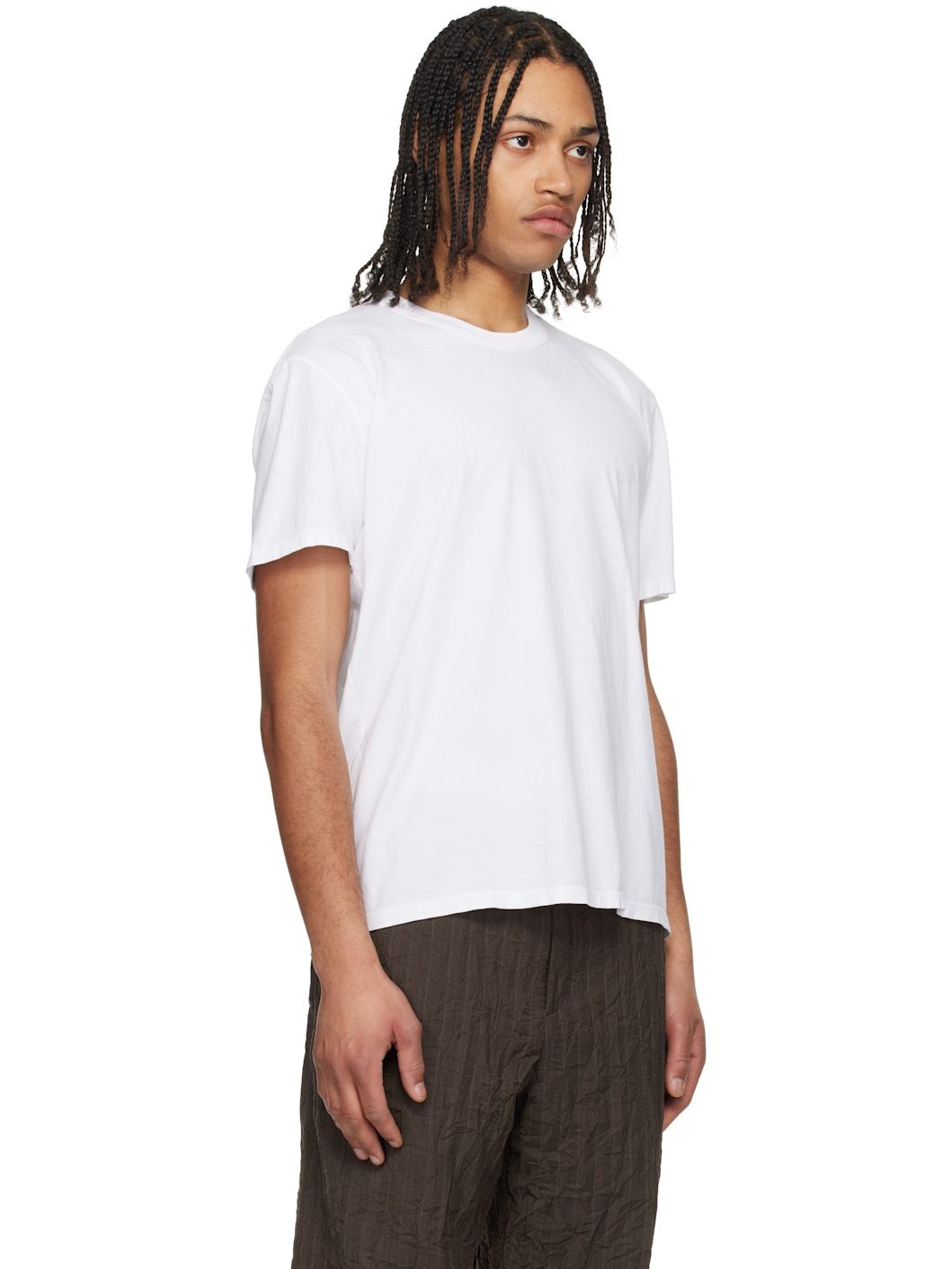 Three-Pack White Standard Classic T-shirts - 2