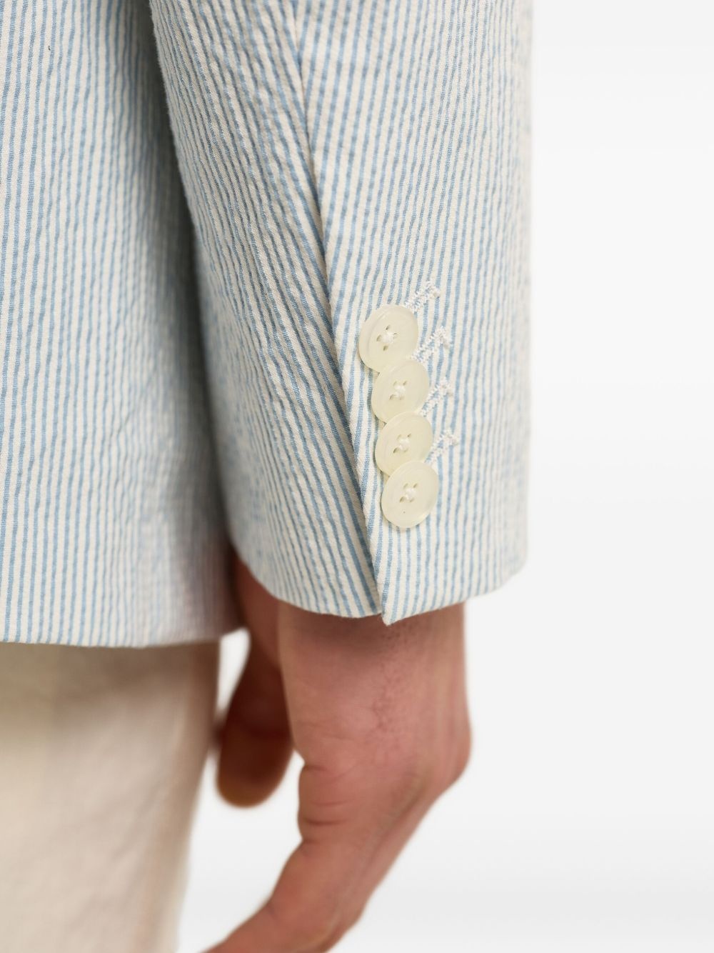 Garret pinstripe blazer - 4