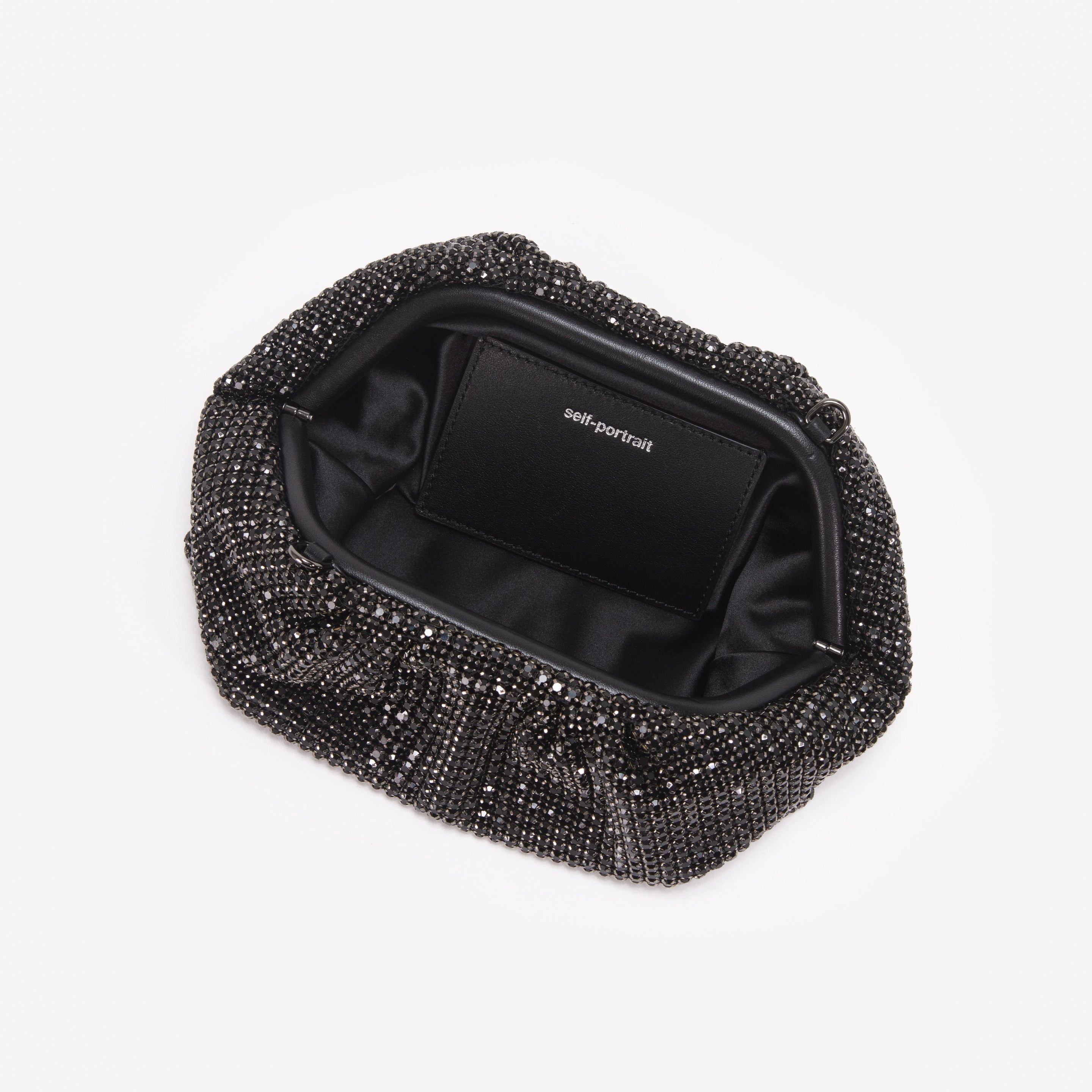 Black Diamante Pouch - 5