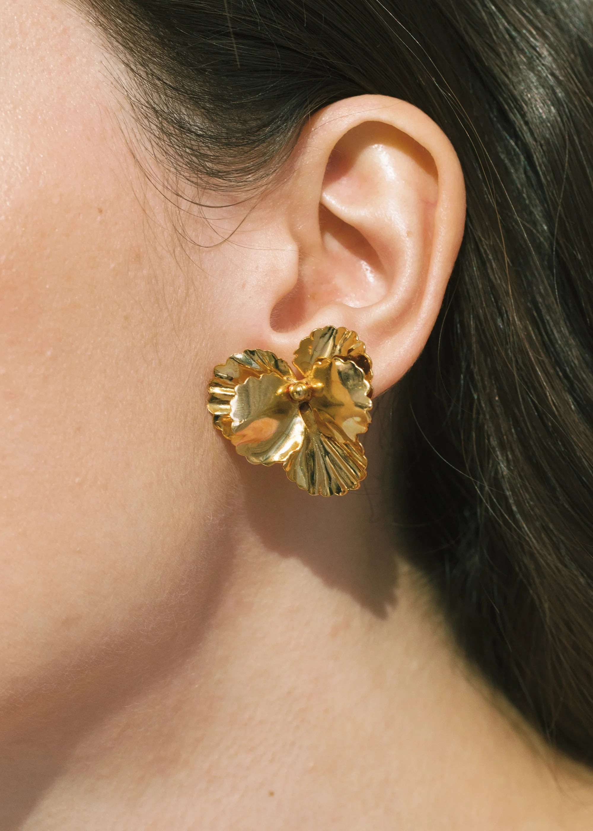 Pansy Earrings - 2