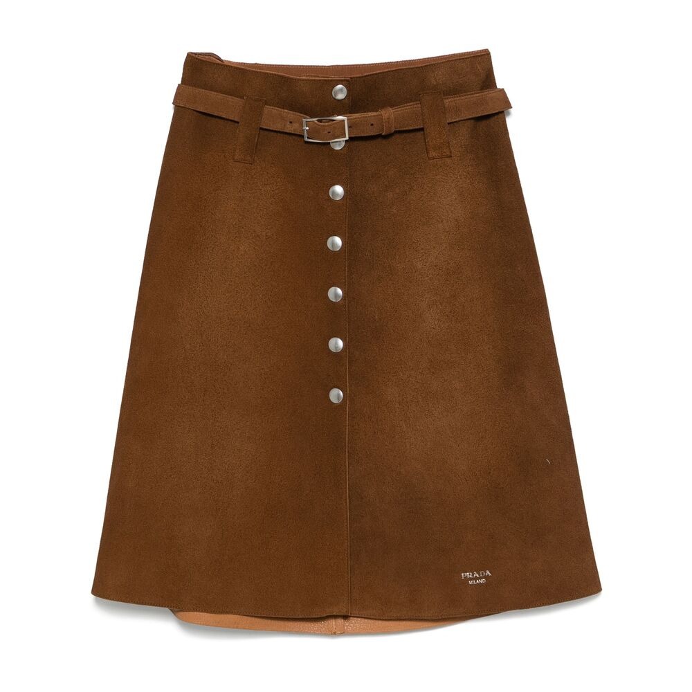 Prada Brown Skirts - A-Line Skirts Women - 1