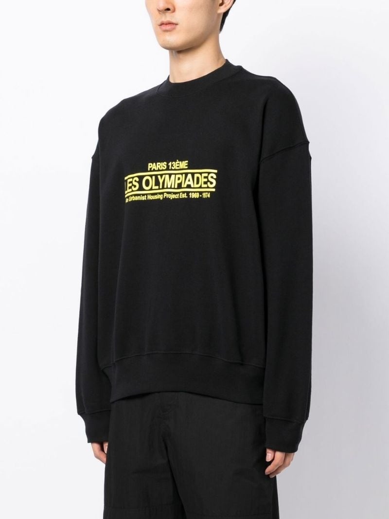 Les Olympiades print sweatshirt - 3