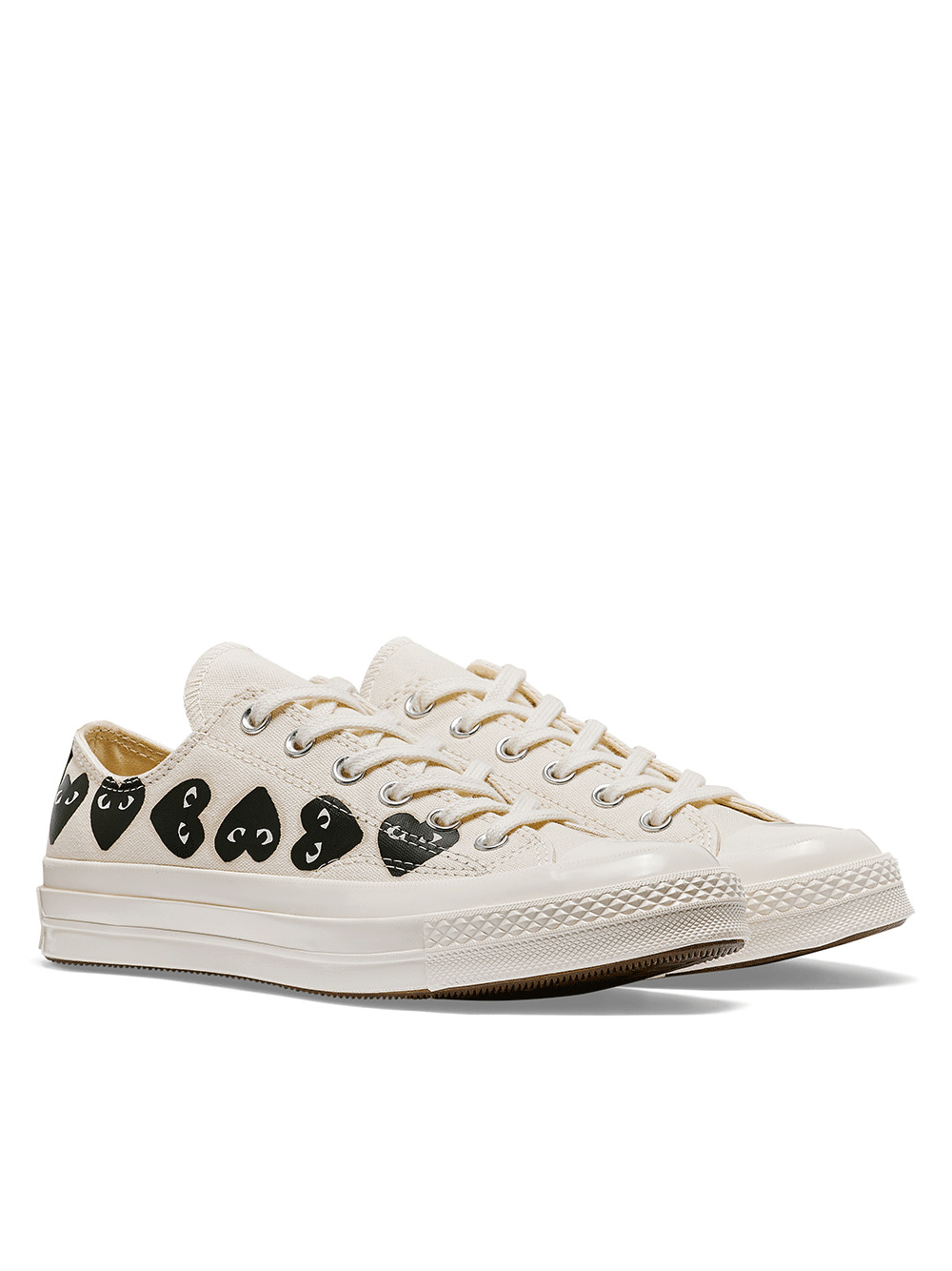 Converse Multi Black Heart Low Top - 3
