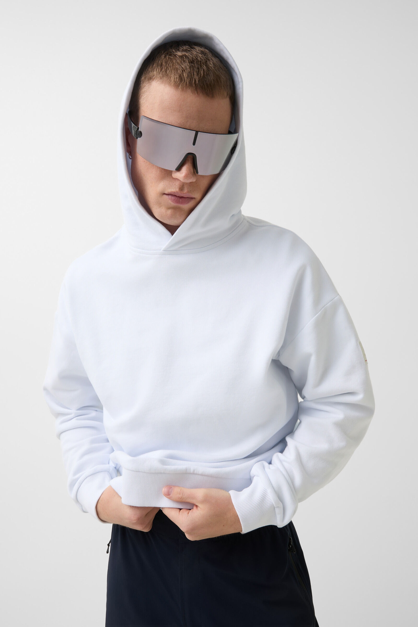 Hoodie Ilay in White - 1