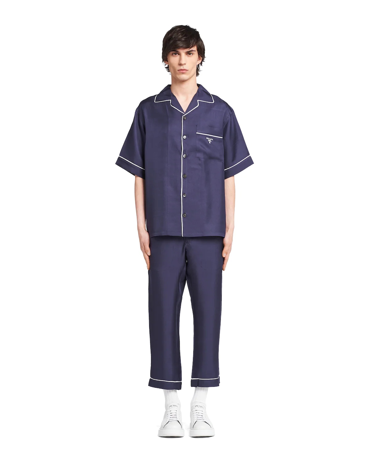 Silk twill bowling shirt - 2