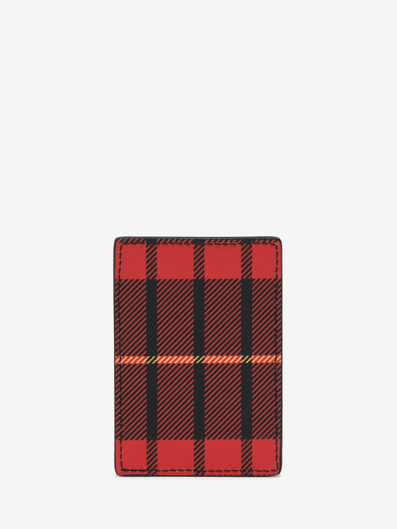 Tartan Magnetic Card Holder 3