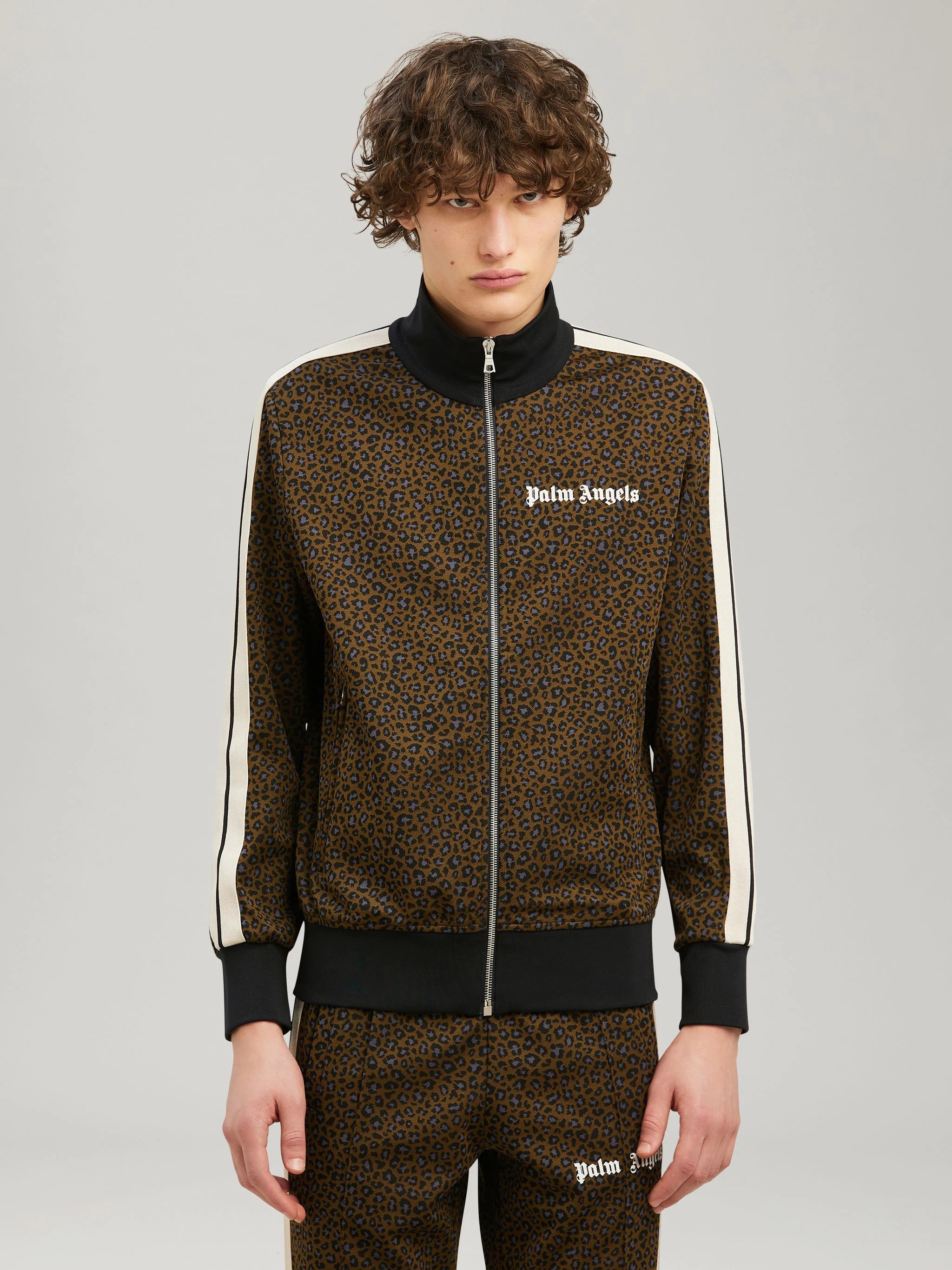 LEOPARD TRACK JACKET - 3