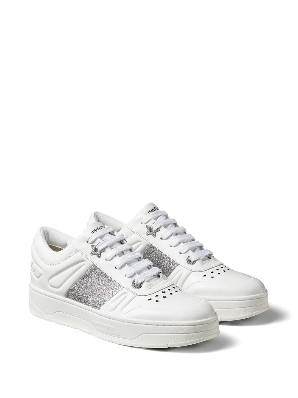 Hawaii glitter-embellished low-top sneakers - 2