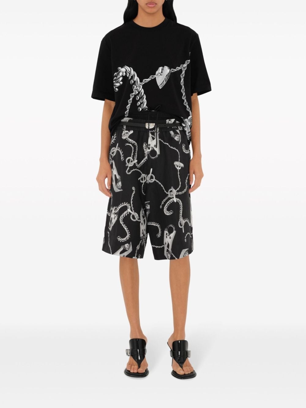 Shield Hardware cotton T-shirt - 2